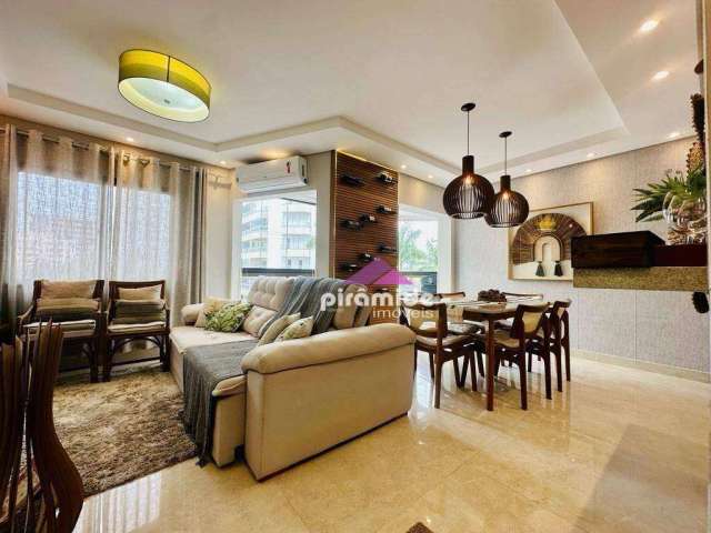 Apartamento com 3 dormitórios à venda, 108 m² por R$ 795.000,00 - Indaiá - Caraguatatuba/SP