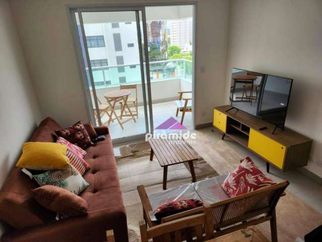 Apartamento para alugar, 52 m² por R$ 5.335,00/mês - Jardim Aquarius - São José dos Campos/SP