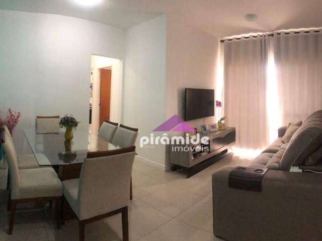 Apartamento com 2 dormitórios para alugar, 65 m² por R$ 3.238,00/mês - Jardim América - São José dos Campos/SP