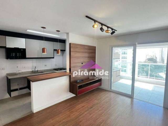 Apartamento com 2 dormitórios para alugar, 77 m² por R$ 5.759,75/mês - Vila Ema - São José dos Campos/SP