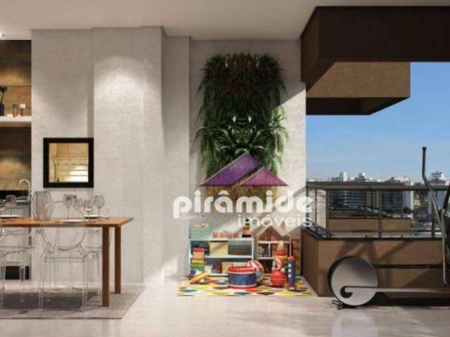 Apartamento com 2 dormitórios à venda, 56 m² por R$ 505.000,00 - Jardim Oswaldo Cruz - São José dos Campos/SP
