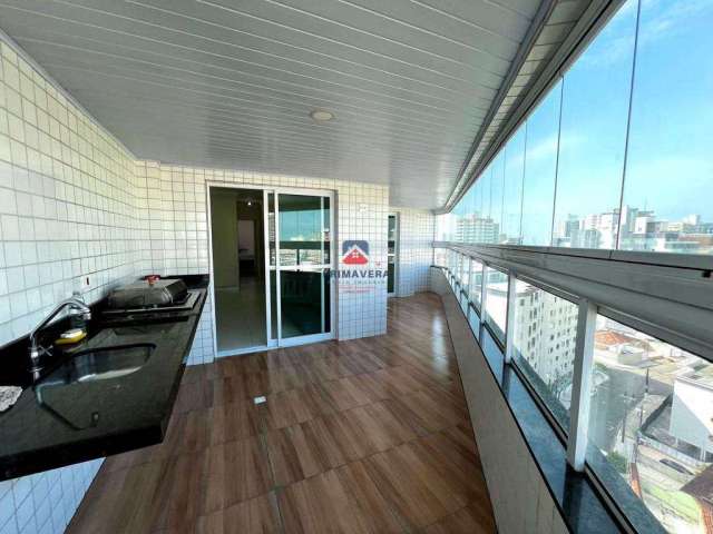 Apartamento com 2 quartos para alugar na Vila Caiçara, Praia Grande , 93 m2 por R$ 3.500