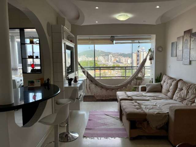 Apartamento 2 dormitórios com vista mar no estreito - florianópolis