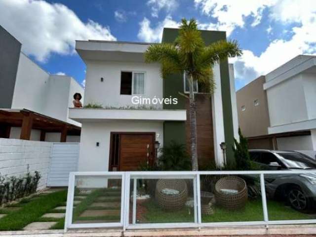 Casa em condomínio fechado com 3 quartos à venda na Rua Dos Laços, Boa União, Camaçari, 140 m2 por R$ 920.000