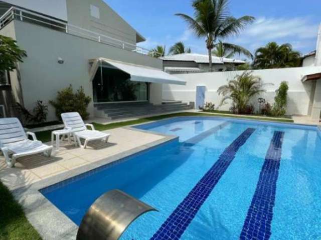 Casa em condomínio fechado com 5 quartos à venda na RODOVIA BA-099 - ESTRADA DO CÔCO KM 08, Praia de Busca Vida, Camaçari, 436 m2 por R$ 3.200.000