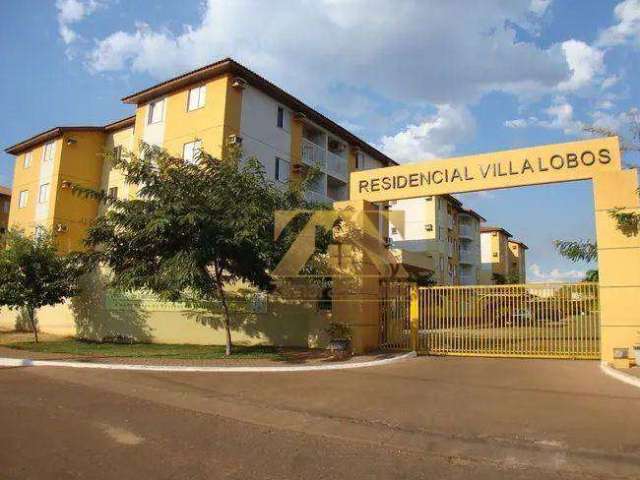 Apartamento 3/4, Com 76 m² - 406 Norte (ARNE 53) - Residencial Villa Lobos Palmas/TO
