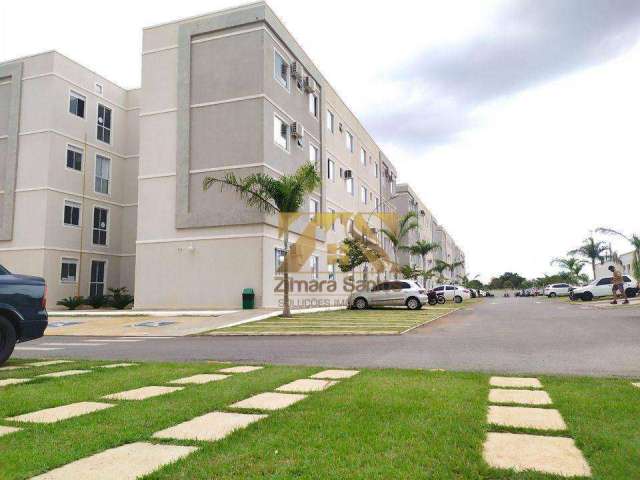 Apartamento 2/4,  Com 45 m² - 402 Norte (ACSU NE 50) - Residencial Palmeira Imperial - Palmas/TO