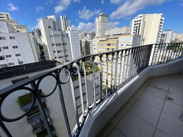 Apartamento para locação no Jardim Paulista. 1 dormitório, sala com varanda, 1 vaga de garagem.