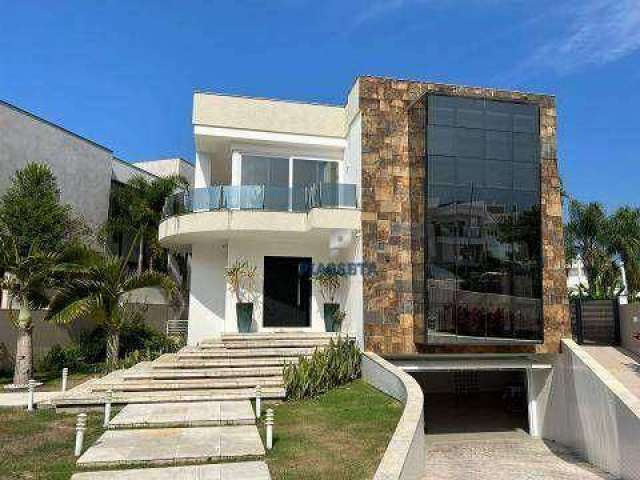 Casa com 4 dormitórios à venda, condomínio fechado, 634 m² por R$ 12.500.000 - Jurerê Internacional - Florianópolis/SC