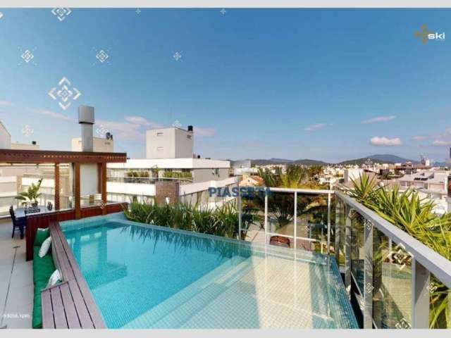 Cobertura com 3 dormitórios com piscina à venda no Quay, 197 m² por R$ 5.700.000 - Jurerê Internacional - Florianópolis/SC