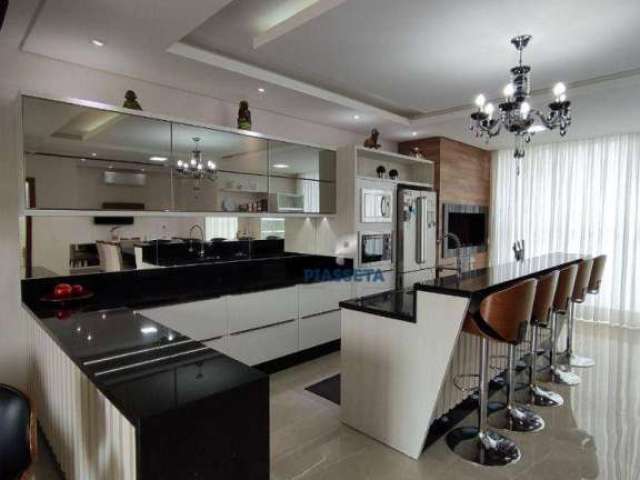 Casa com 3 dormitórios à venda, condomínio fechado, 198 m² por R$ 1.058.000 - Bairro Deltaville - Biguaçu/SC