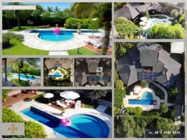 Casa com 3 dormitórios à venda, 273 m² por R$ 6.480.000,00 - Jurerê Internacional - Florianópolis/SC