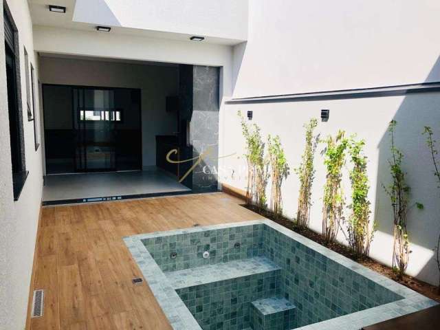 Casa em condomínio fechado com 3 quartos à venda na José Milanesi, 325, Loteamento Park Gran Reserve, Indaiatuba por R$ 1.190.000