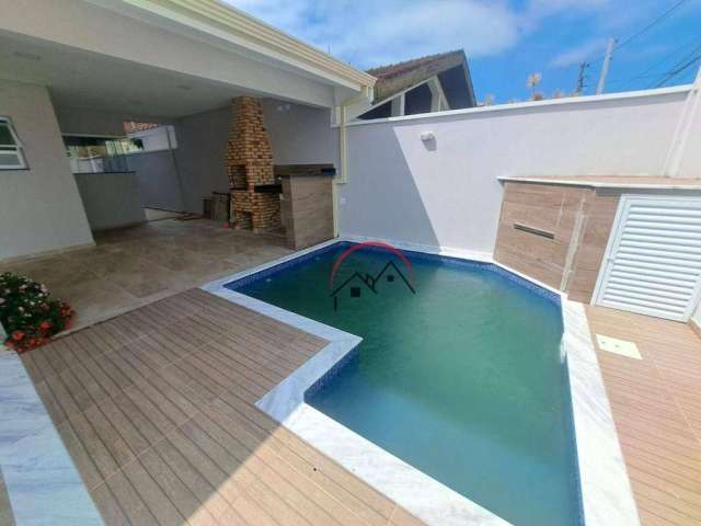 Casa com 3 dormitórios à venda, 140 m² por R$ 750.000,00 - Parque Balneário Oásis - Peruíbe/SP