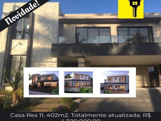 Casa em condomínio fechado com 4 quartos à venda na Alameda Tubarão, Alphaville, Santana de Parnaíba, 402 m2 por R$ 4.300.000