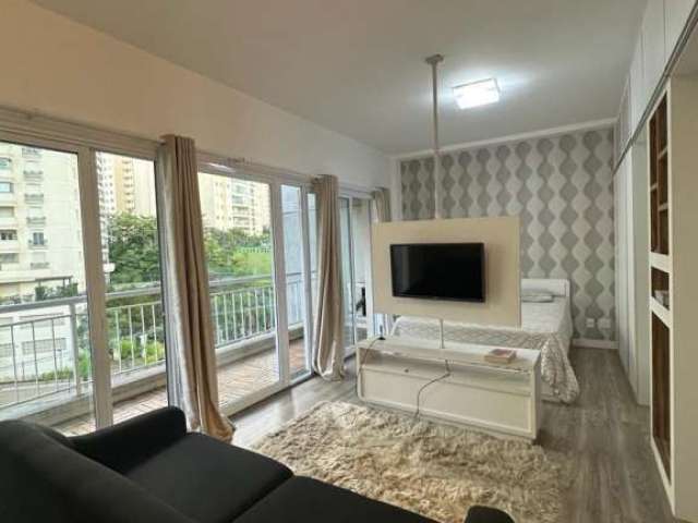 Apartamento com 1 quarto para alugar na Avenida Marcos Penteado de Ulhôa Rodrigues, 4003, Tamboré, Santana de Parnaíba, 49 m2 por R$ 3.545