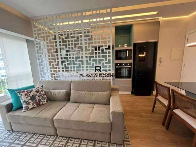 Apartamento com 1 quarto para alugar na Avenida Marcos Penteado de Ulhôa Rodrigues, 4003, Tamboré, Santana de Parnaíba, 50 m2 por R$ 3.800