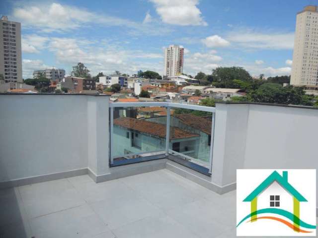Cobertura 2 Quartos 1 Suite 1Vaga, 88m² Vila Alzira R$550 mil 7FR