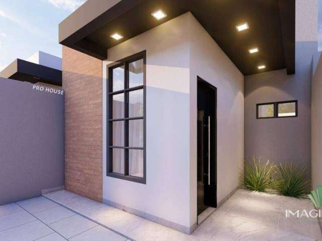 Casa com 2 dormitórios à venda, 55 m² por R$ 240.000,00 - Interlagos - Cascavel/PR