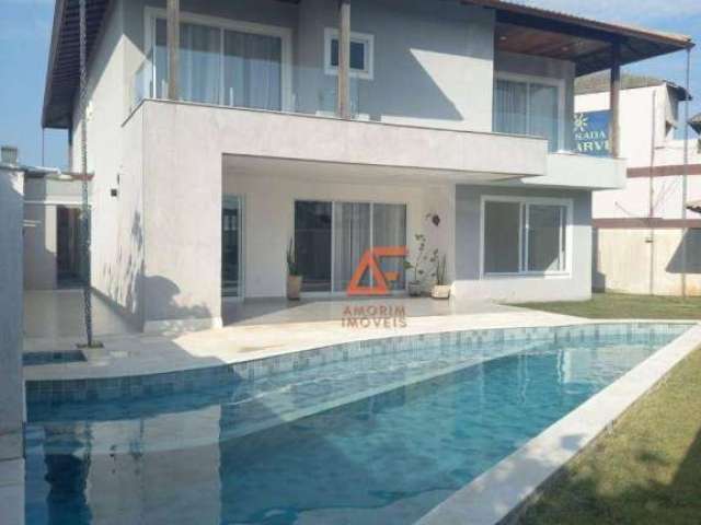 Casa com 4 dormitórios à venda, 266 m² por R$ 2.100.000,00 - Foguete - Cabo Frio/RJ
