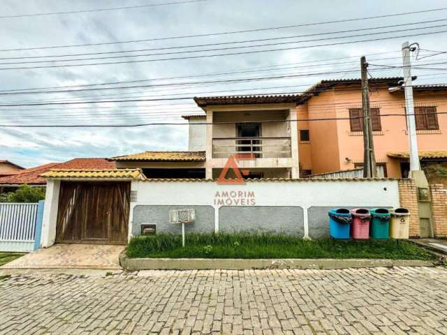 Casa com 3 dormitórios, 260 m² - venda por R$ 500.000,00 ou aluguel por R$ 3.000,00/mês - Praia Linda - São Pedro da Aldeia/RJ