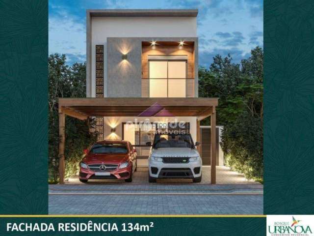 Casa com 3 dormitórios à venda, 110 m² por R$ 1.250.000,00 - Urbanova - São José dos Campos/SP
