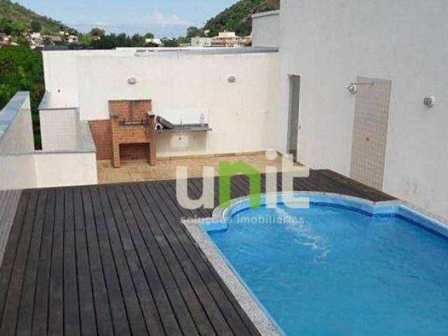 Cobertura com 3 dormitórios à venda, 140 m² por R$ 950.000,00 - Itacoatiara - Niterói/RJ