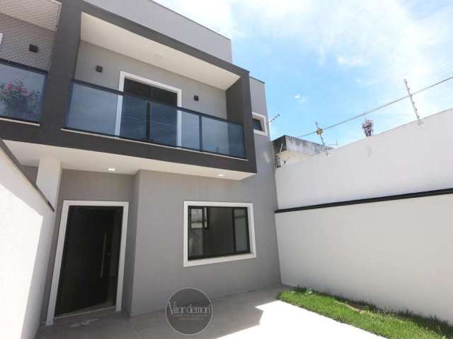 Casa nova com 3dorm no bairro Vila Lavinia em Mogi das Cruzes