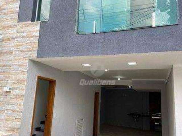 Sobrado com 3 dormitórios à venda, 130 m² por R$ 690.000,00 - Vila Guarani - Santo André/SP