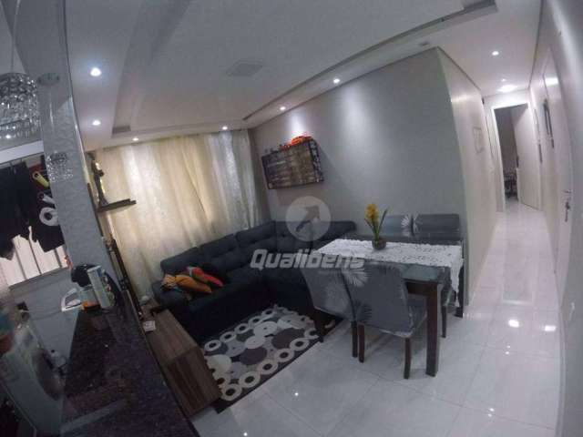 Apartamento com 2 dormitórios à venda, 48 m² por R$ 255.000,00 - Parque São Vicente - Mauá/SP