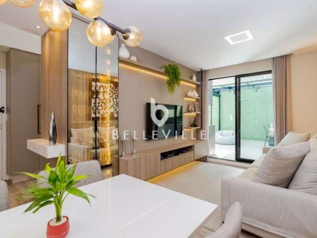 Apartamento Garden à venda no Vila Izabel, 02 quartos, 01 suíte, 02 vagas. R$980.000,00 - Curitiba/PR