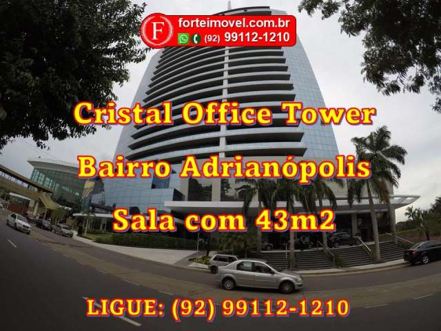 Sala Cristal Office de 43m2 - Adrianopolis - Manauara Shopping