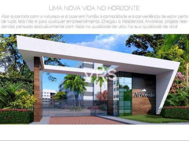 Apartamento com 2 dormitórios à venda, 47 m² por R$ 250.000,00 - Cascata do Imbuí - Teresópolis/RJ