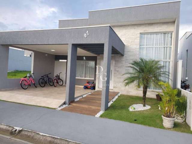 Casa com 3 dormitórios à venda, 220 m² por R$ 1.170.000,00 - Condomínio Residencial Tecoara - Taubaté/SP