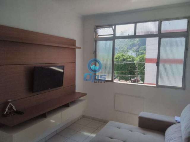 Apartamento com 1 quarto à venda na Avenida Prefeito José Monteiro, 557, Jardim Independência, São Vicente, 57 m2 por R$ 180.000