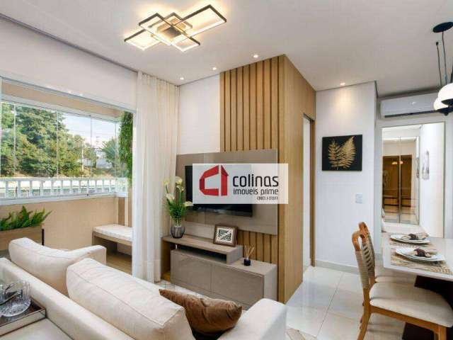 Lançamento - Apartamento com 2 dormitórios à venda, 44 m² por R$ 290.100 - Jardim Topázio - São José dos Campos/SP