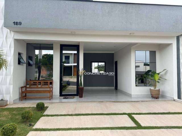 Casa com 3 quartos sendo 1 suíte à venda, 148 m² por R$ 1.180.000 - Jardim Mantova - Indaiatuba/SP