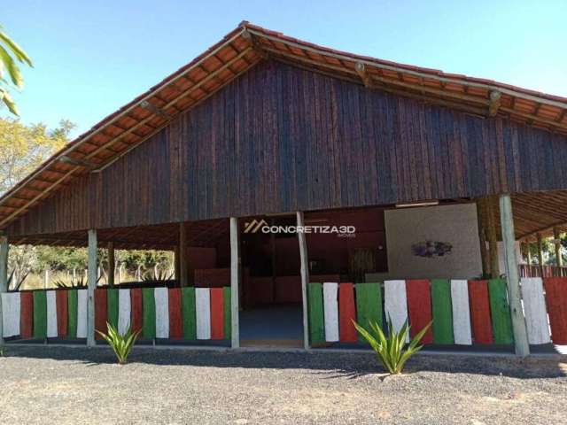 Chácara com 3 dormitórios à venda, 8440 m² por R$ 1.500.000,00 - Estrada Municipal de Tambaú - Tambaú/SP
