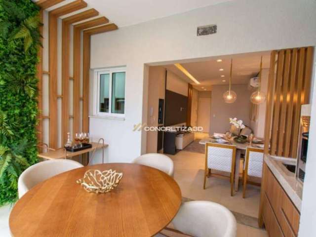 Apartamento com 3 dormitórios à venda, 106 m² por R$ 1.355.000,00 - Edifício Le Jardin  - Indaiatuba/SP