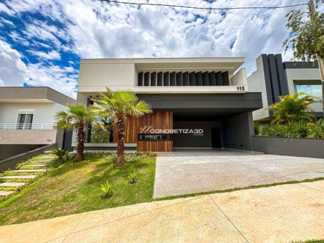 Casa com 4 quartos suítes à venda, 264 m² por R$ 2.840.000 - Jardim Residencial Helvétia Park II - Indaiatuba/SP