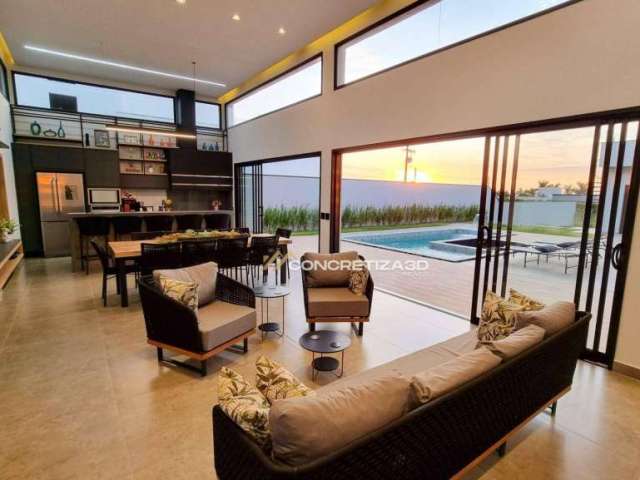 Casa com 3 quartos suítes à venda, 330 m² - Condomínio Fazenda Palmeiras Imperiais - Salto/SP