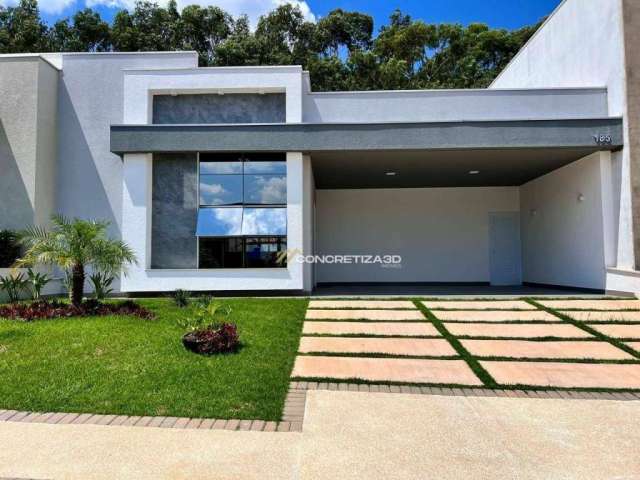 Casa com 3 quarto suítes à venda, 208 m² por R$ 2.190.000 - Condomínio Residencial Duas Marias - Indaiatuba/SP
