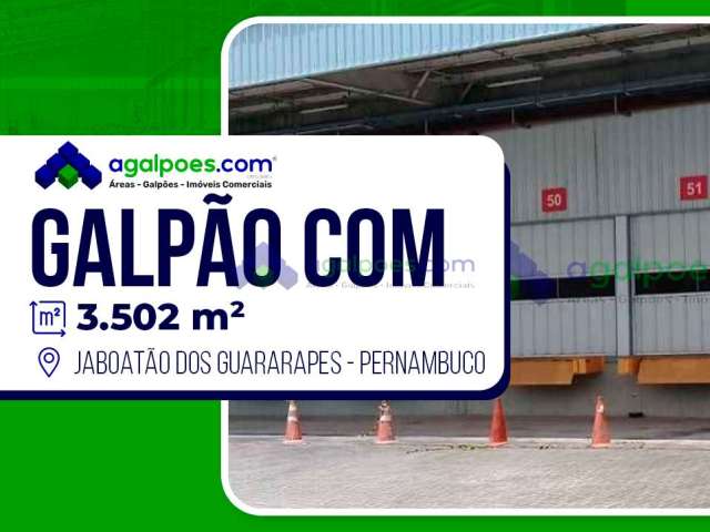 Galpão para alugar com 3.502 m² em Jaboatão dos Guararapes - PE