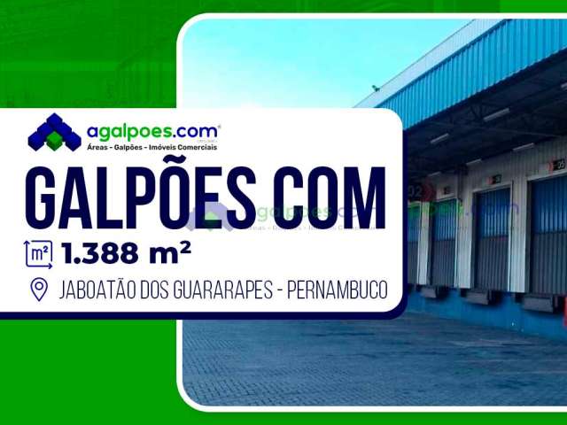 Galpões com módulos de 1.388 m² dentro de Condomínio em Prazeres, Jaboatão dos Guararapes - PE