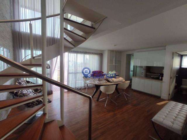 Apartamento com 1 dormitório para alugar, 104 m² por R$ 16.176,27/mês - Vila Nova Conceição - São Paulo/SP