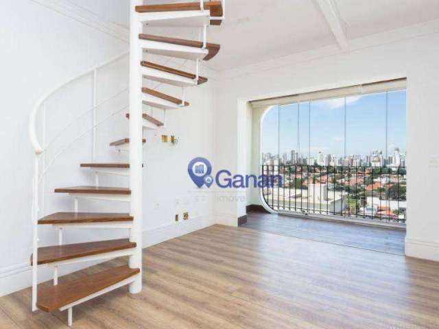 Cobertura com 2 dormitórios, 182 m² - venda por R$ 3.400.000,00 ou aluguel por R$ 16.461,69/mês - Moema - São Paulo/SP