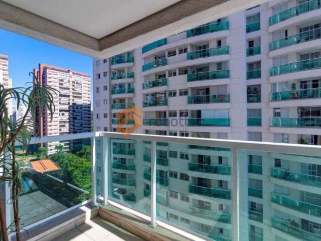 Apartamento com 1 dormitório para alugar, 37 m² por R$ 3.421,38/mês - Chácara Santo Antônio (Zona Sul) - São Paulo/SP