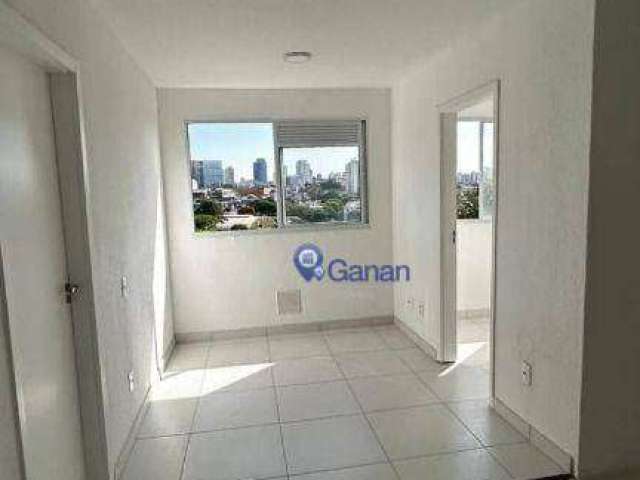 Apartamento com 2 dormitórios, 35 m² - venda por R$ 440.000,00 ou aluguel por R$ 2.260,00/mês - Santo Amaro - São Paulo/SP