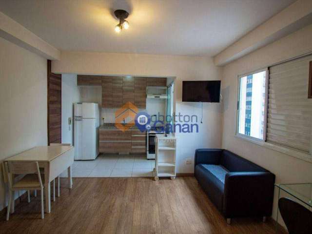 Apartamento com 1 dormitório para alugar, 29 m² por R$ 3.976/mês - Vila Olímpia - São Paulo/SP