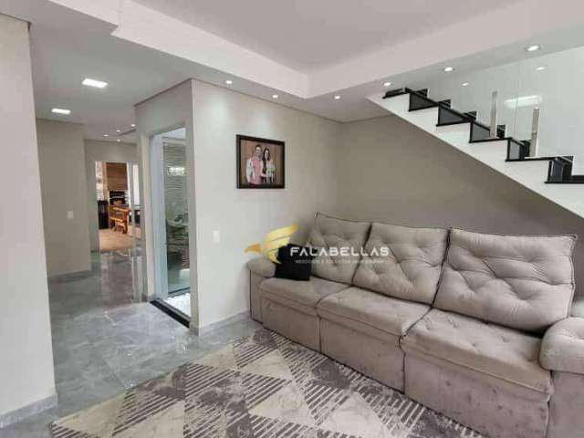 Casa com 3 dormitórios à venda, 130 m² por R$ 1.170.000,00 - Loteamento Villaggio di San Francisco - Jundiaí/SP